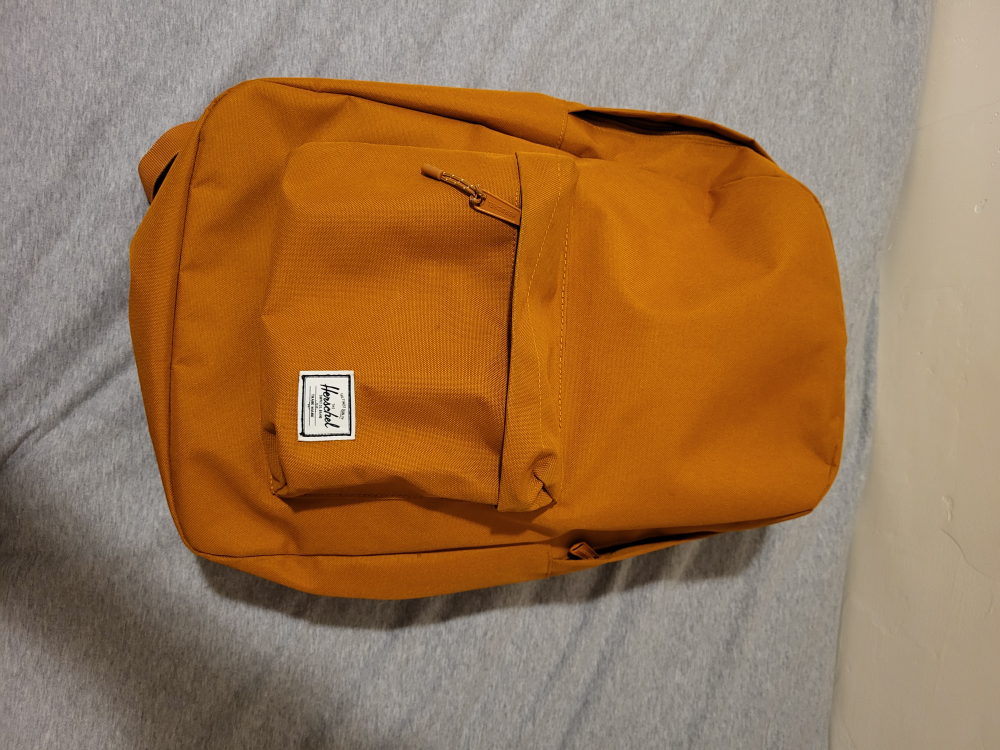Herschel Mustard Backpack 24L thumbnail