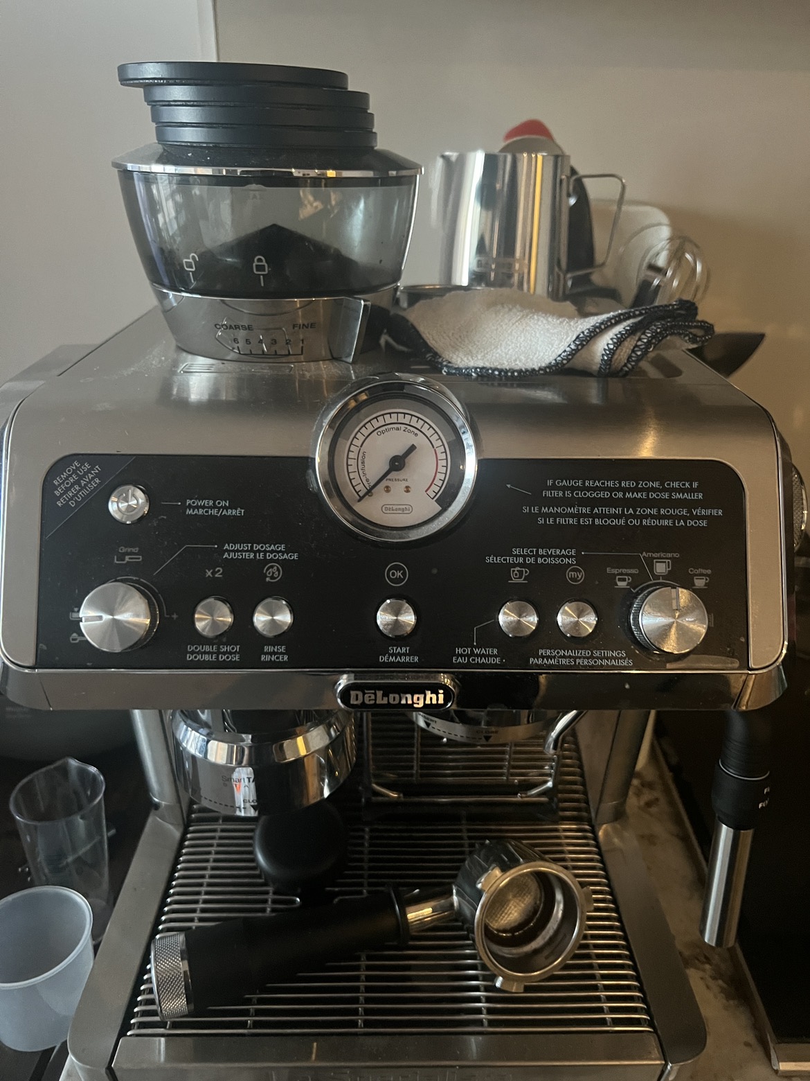 Delonghi premium coffee machine