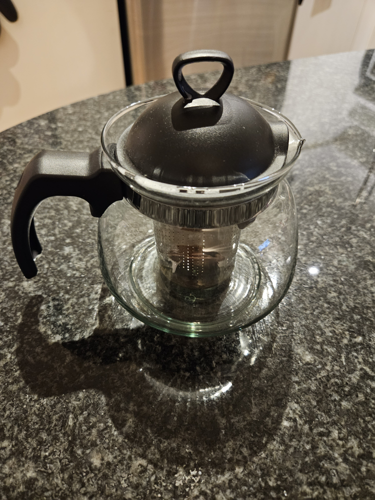 Glass Teapot with Stainless Steel Filter thumbnail