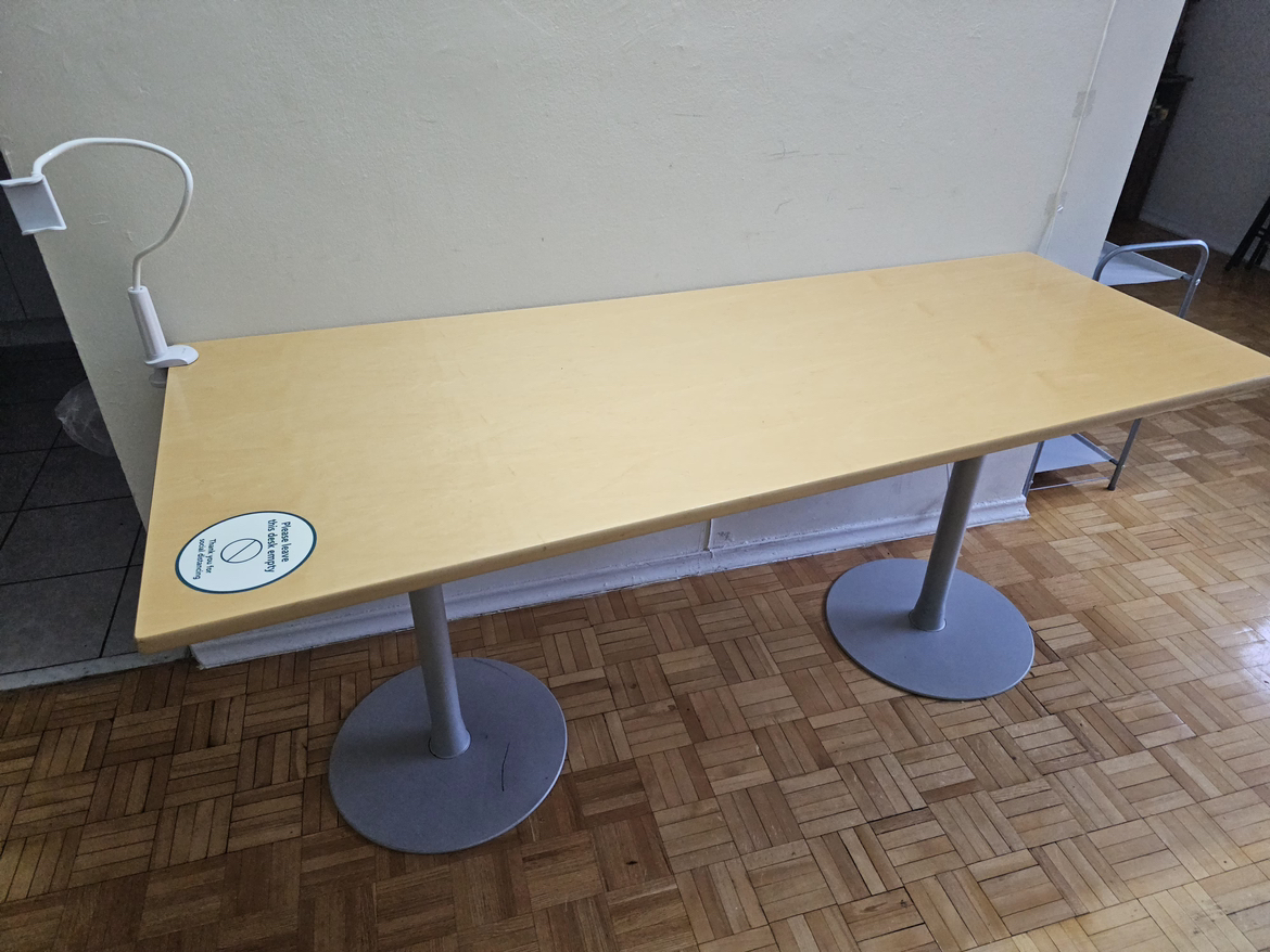 Long office table