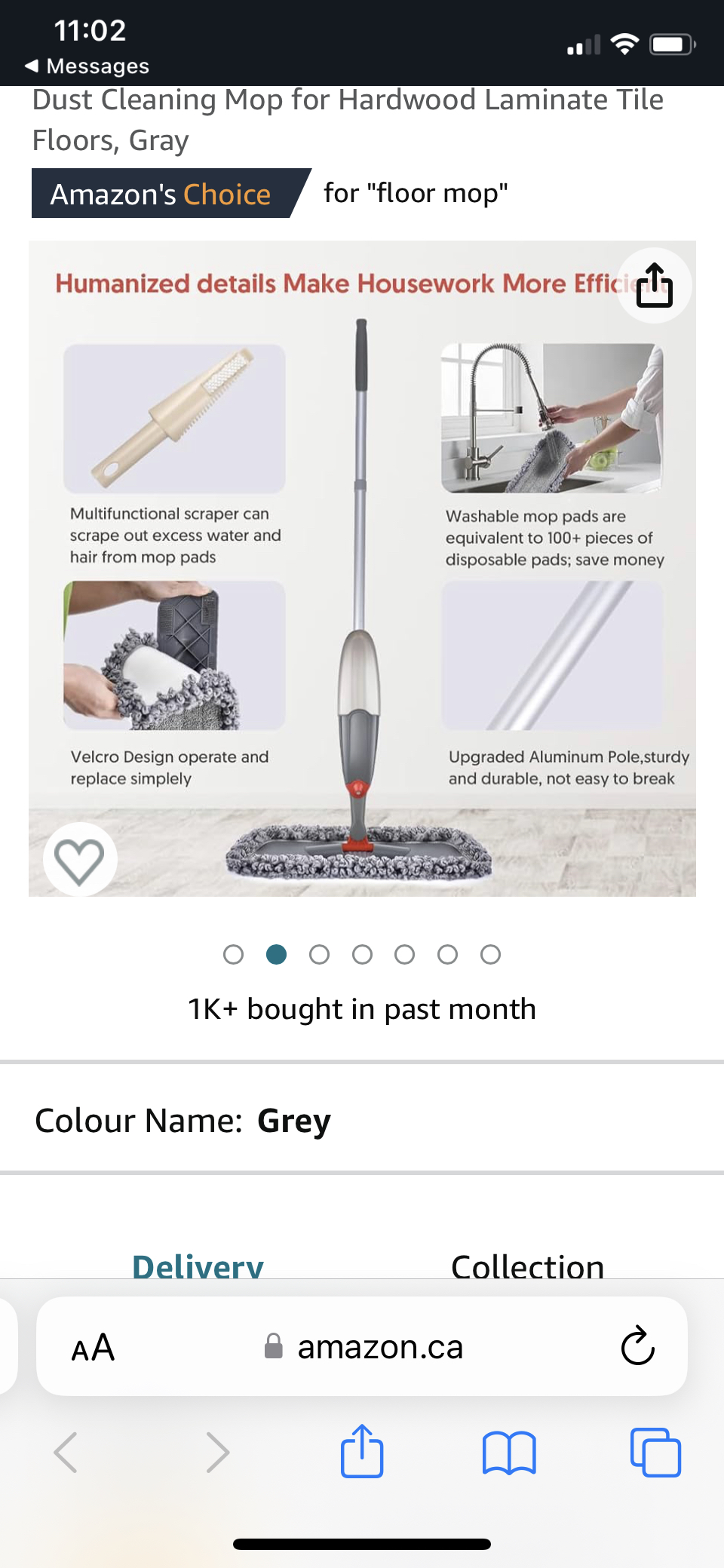 Spray Mop for Floor Cleaning - photo 5