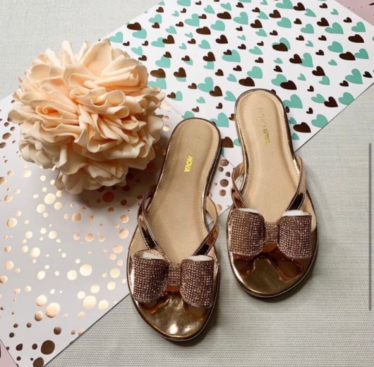 Fashion Nova' Bow Tie Sandals - photo 4
