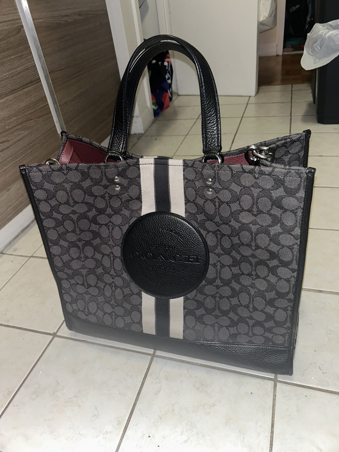 Coach Large Dempsey Tote thumbnail