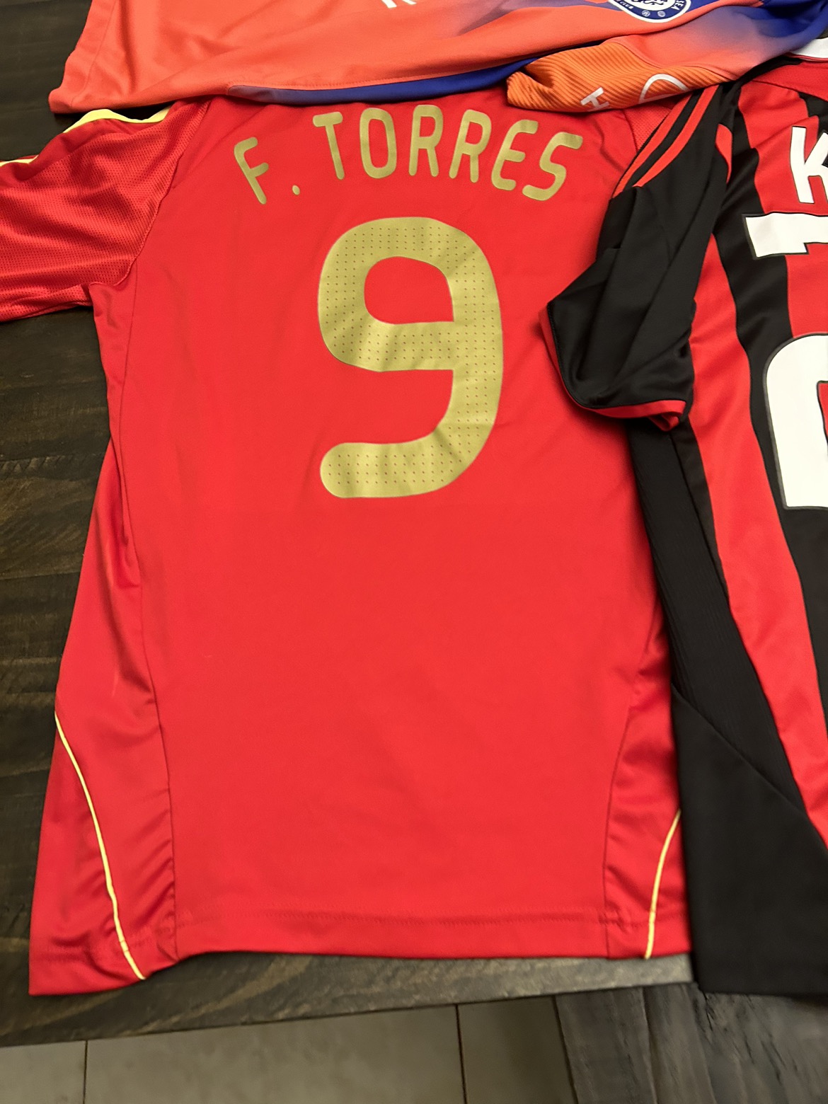 Assorted Soccer Jerseys Adult L/XL $40-$100ea Pls inquire image indicator(5)