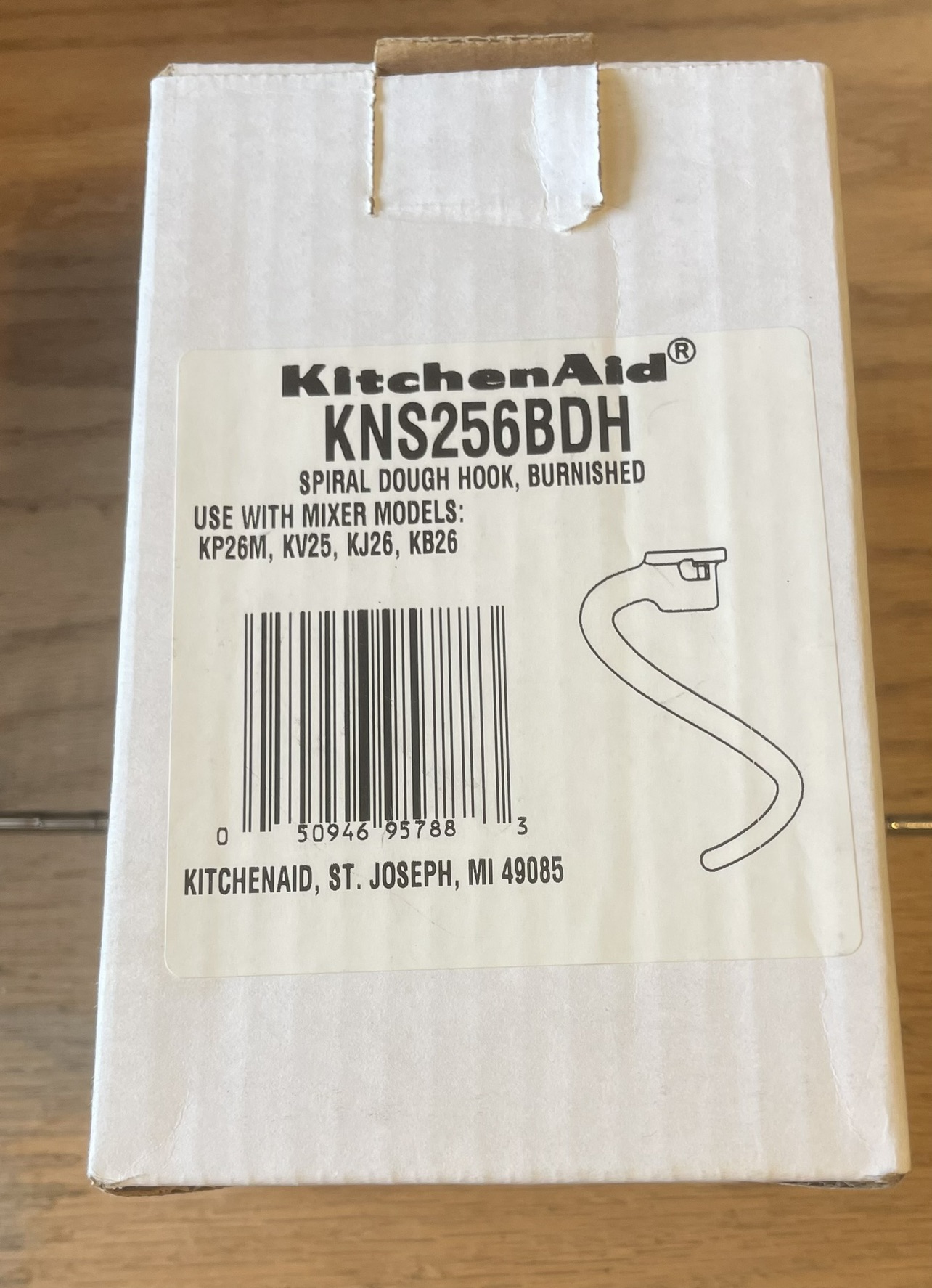 Dough Hook and Beater Paddle For KitchenAid Pro 600 - photo 3