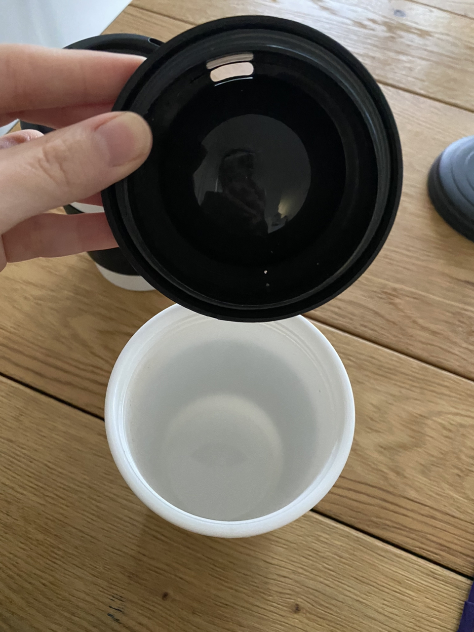 #freecycle 2 Mugs with lid - photo 3