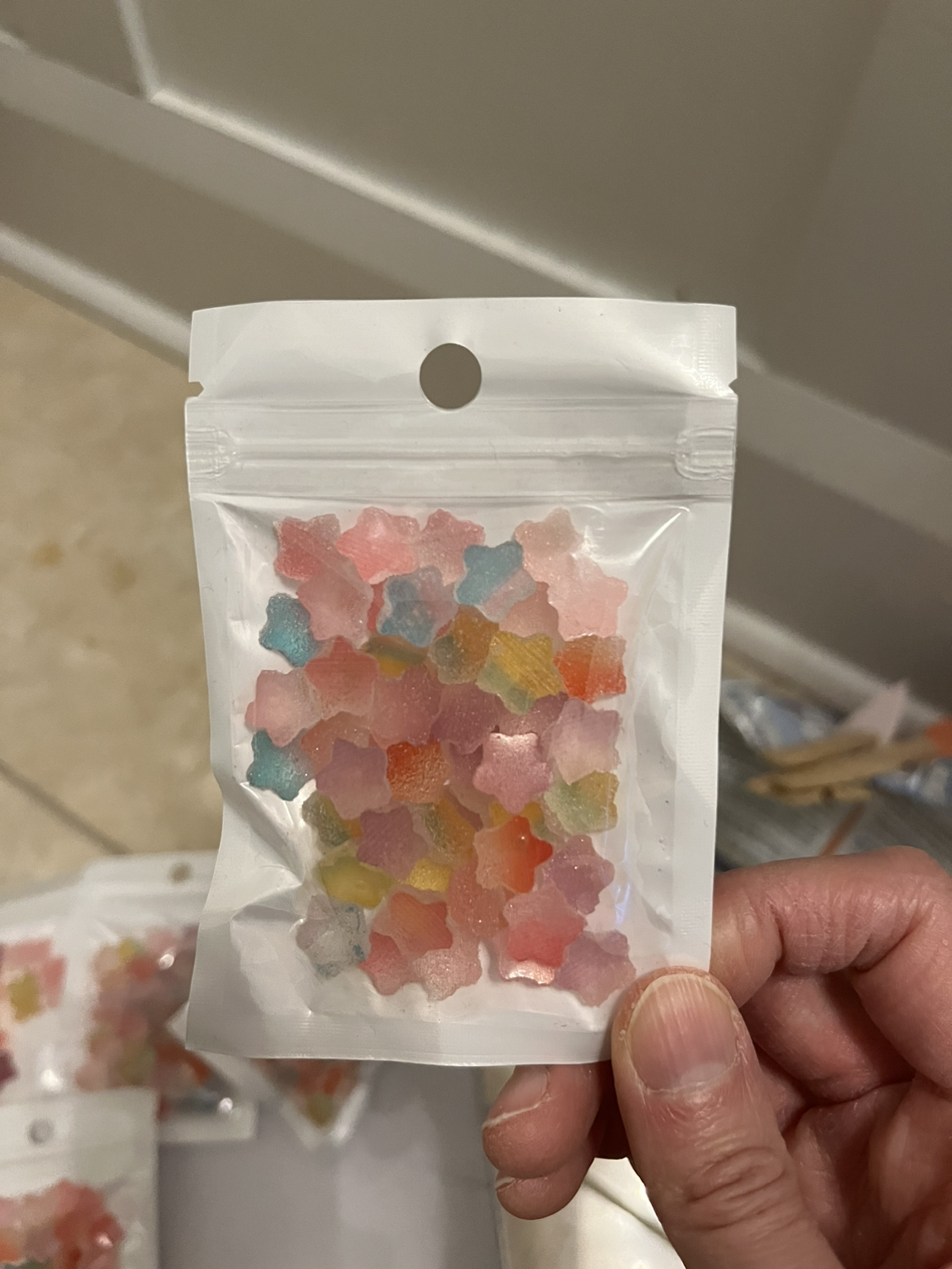 Lot of 4! Nail charm gummies image indicator(3)