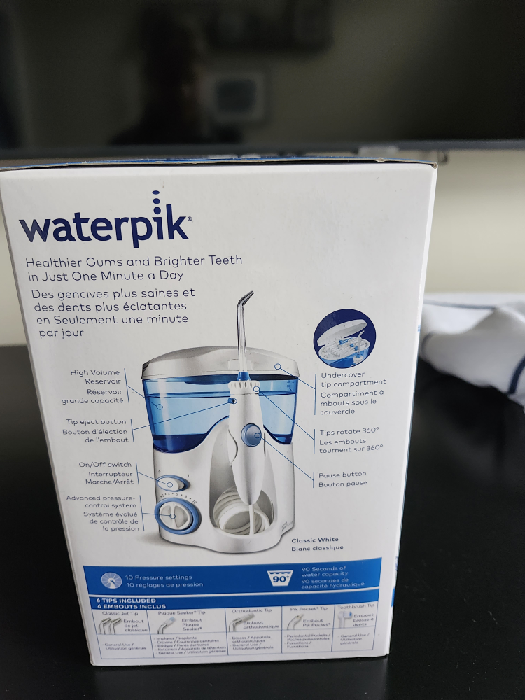 WATERPIK FLOSSER image indicator(3)