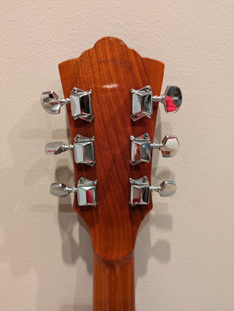 Vintage Marlin M 450 Acoustic guitar all mahogany. - photo 3
