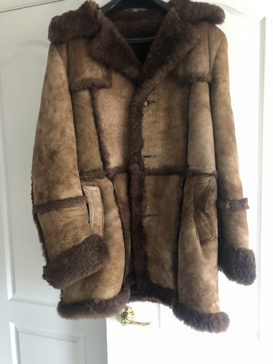 Sheep’s skin coat for men - photo 2
