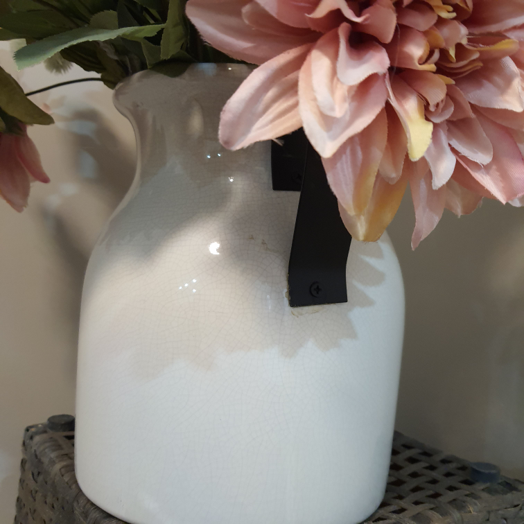 artificial  flowers and vase - photo 5