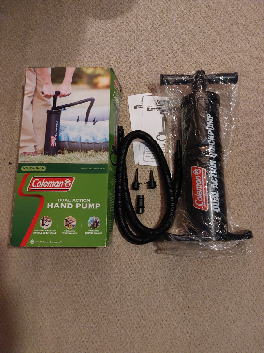 BNIB Coleman Hand Pump #freecycle thumbnail