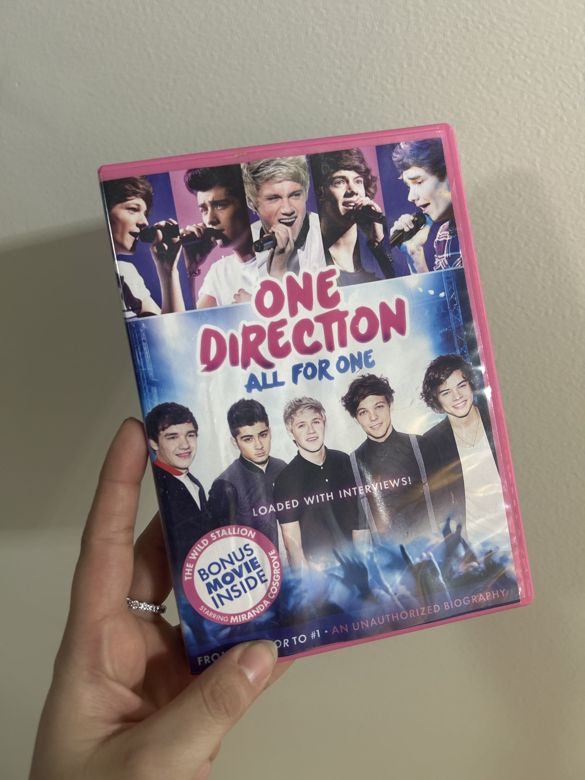 One Direction Documentary DVD thumbnail