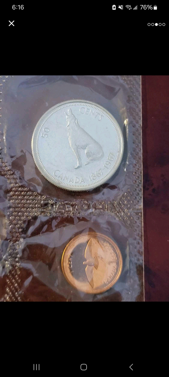 1967 Canada "Proof Like" 6 Coin Centennial Set (1.1 Oz Silver) image indicator(3)