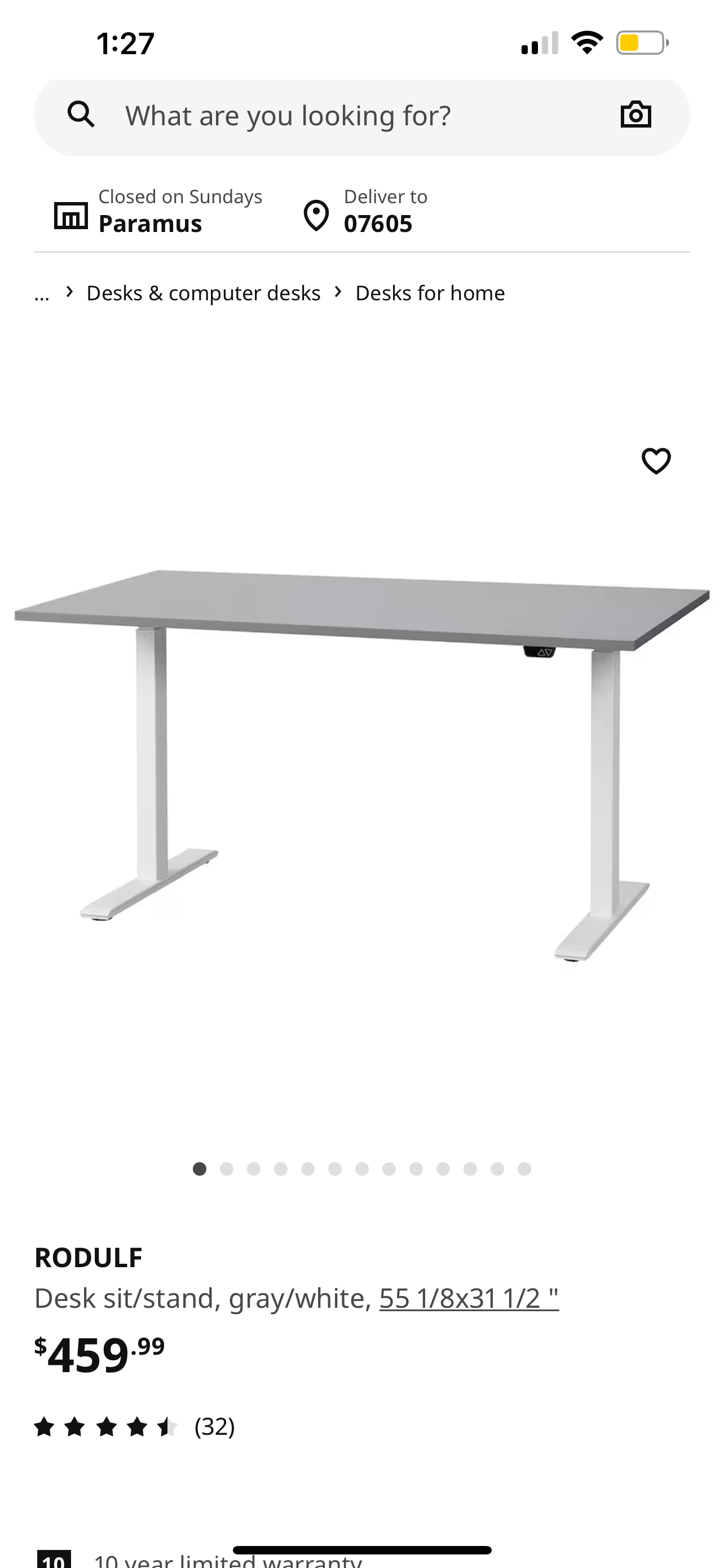 Ikea desk