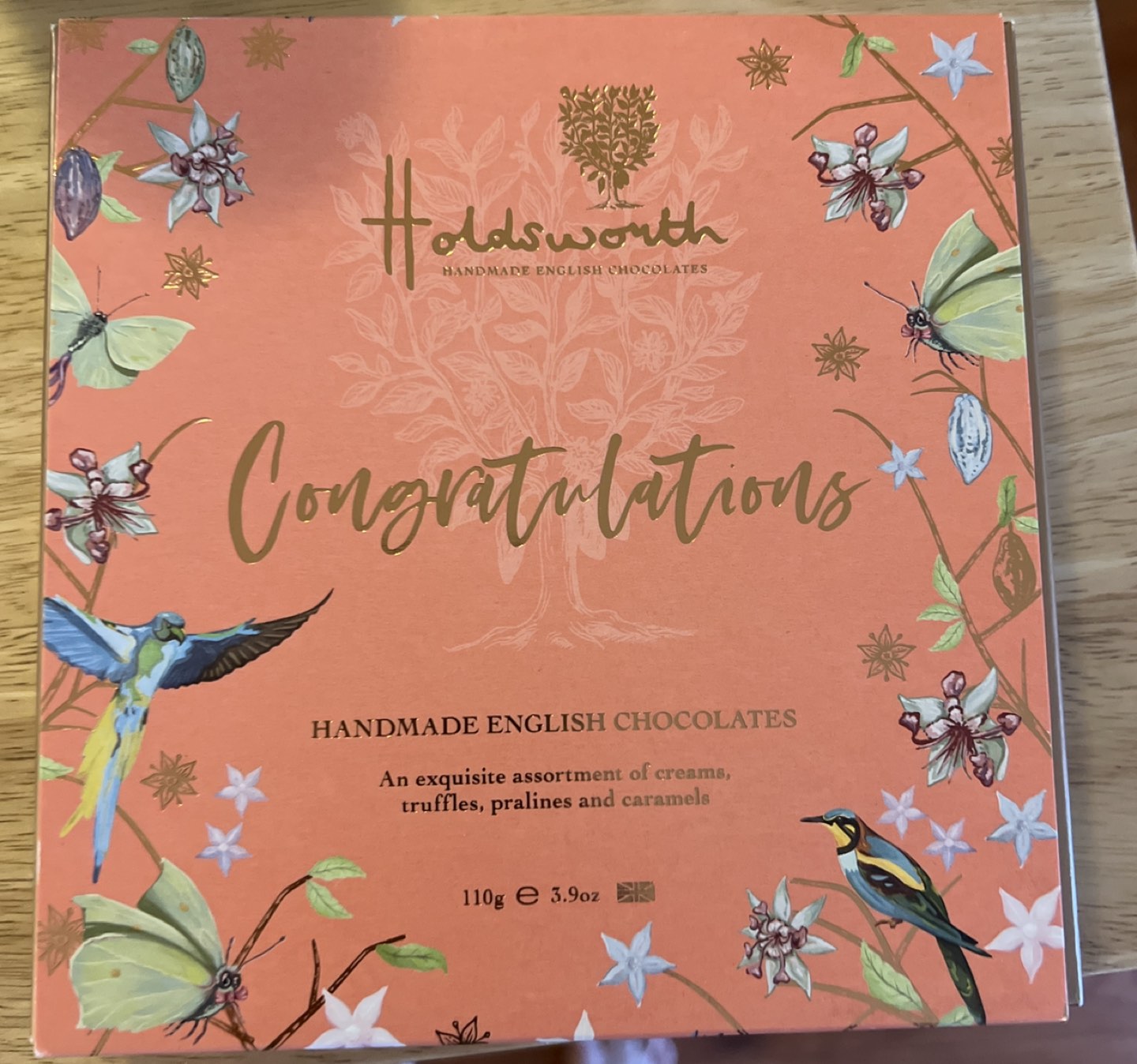 Unopened chocolate box