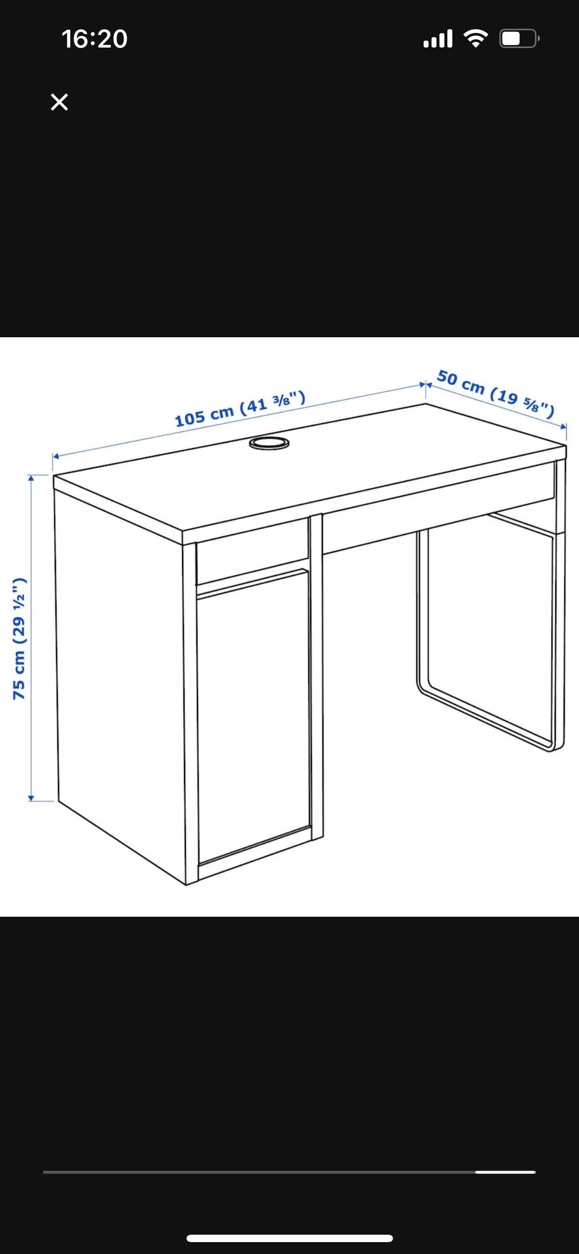 Ikea Micke Desk - photo 5