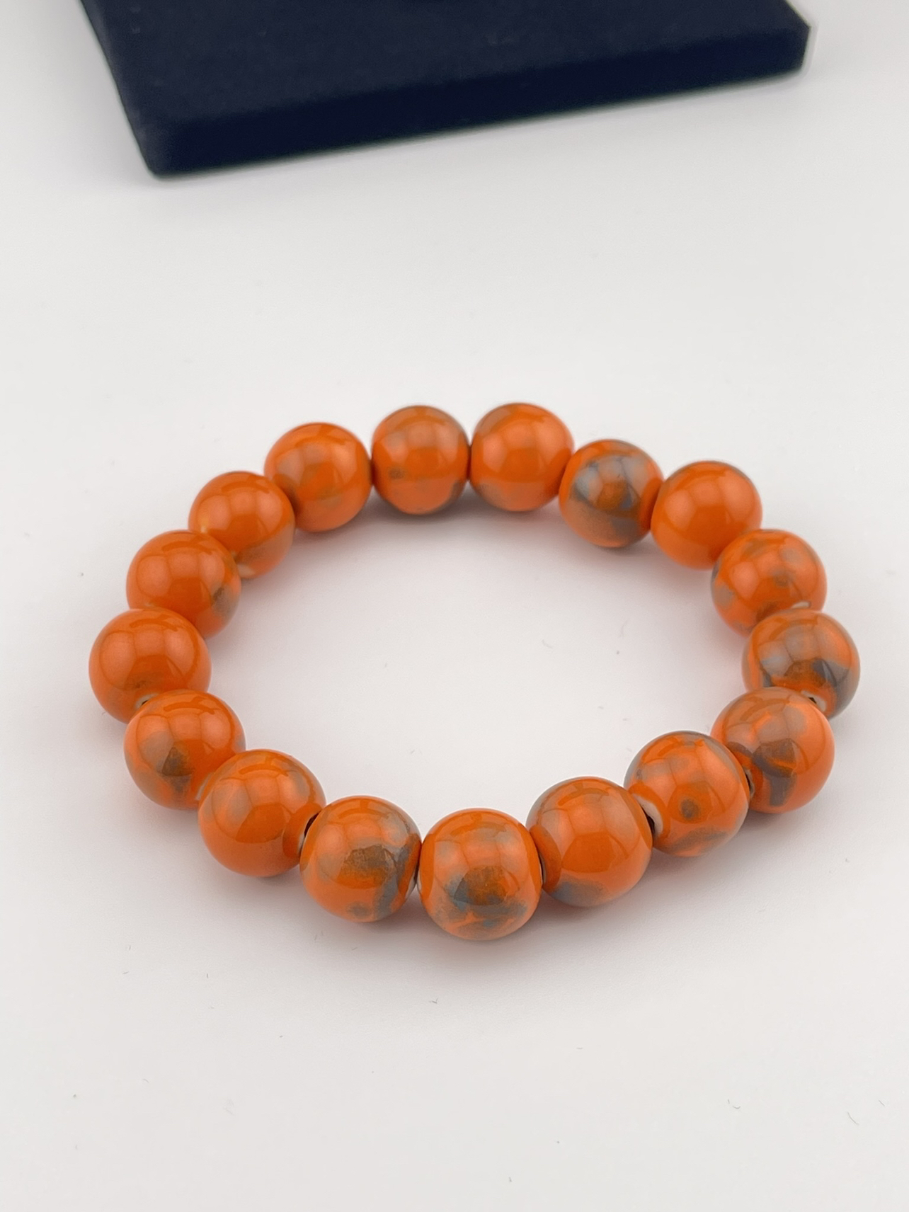 Orange beads bracelet - photo 3