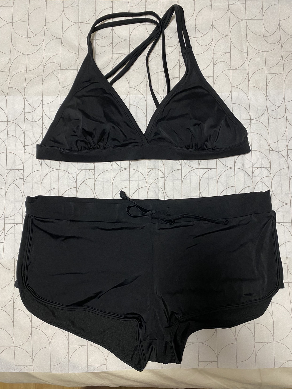 NEW Black Bikini Swim Suit Set thumbnail