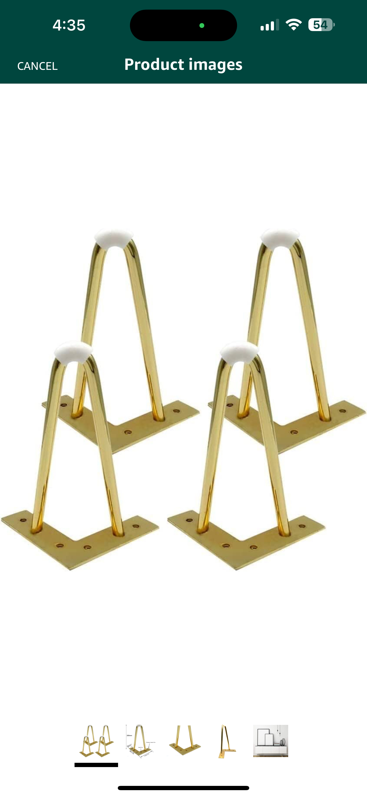 Furniture Legs, 4Pack Heavy Duty🥕