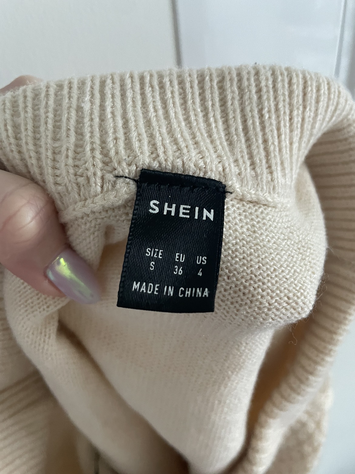 Cute knitted mini skirt size S image indicator(4)