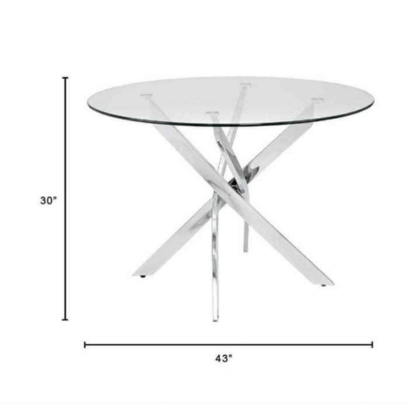 Round Dining Table Glass - photo 4