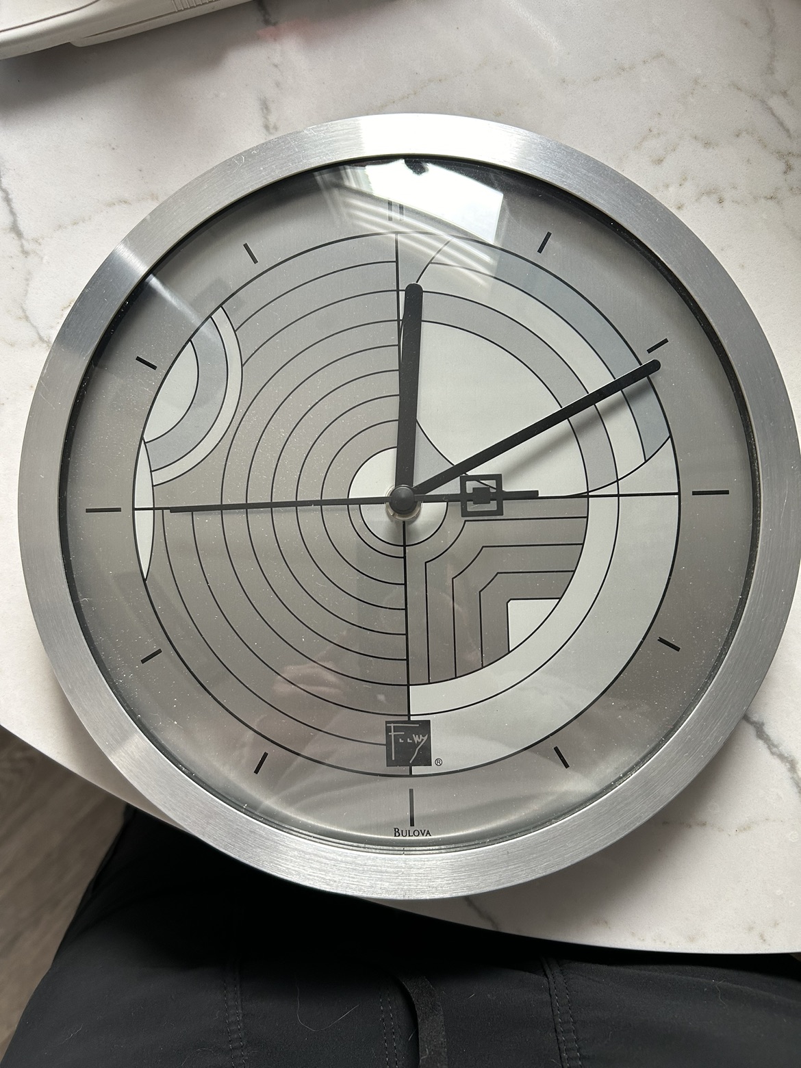 Bullova Frank Lloyd Wright Wall clock