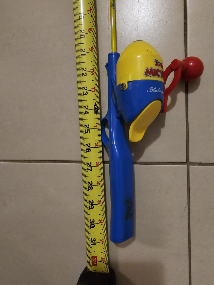 Mickey mouse fishing rod for kids image indicator(2)