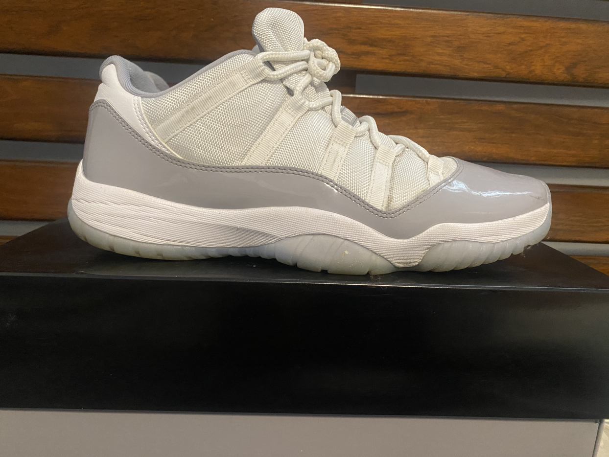 AIR JORDAN 11 LOW “CEMENT GREY” **Sz 12** $170 FIRM thumbnail