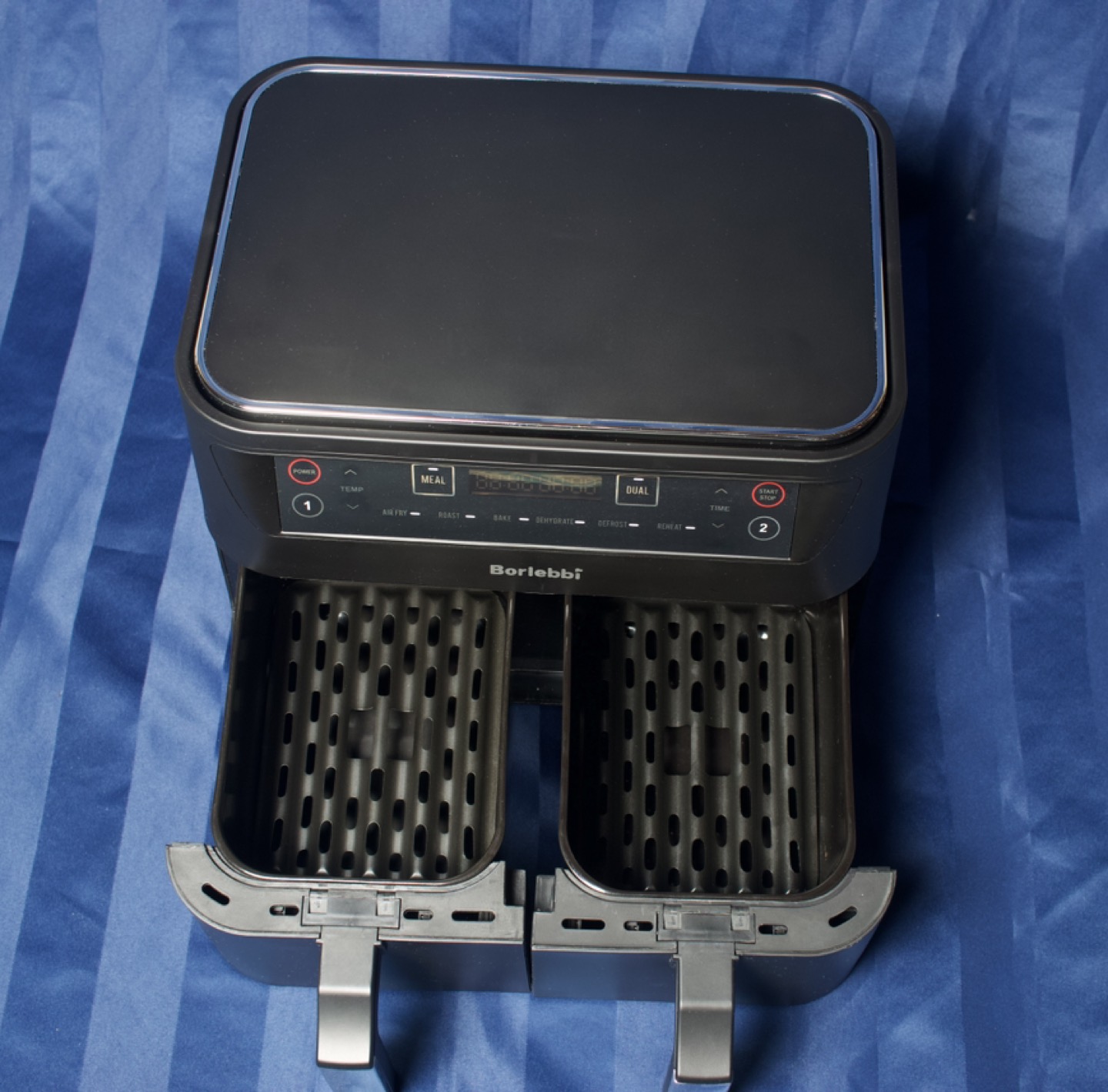 Borlebbi 8 qt Dual Zone Multifunction Air fryer, Airfryer - photo 5