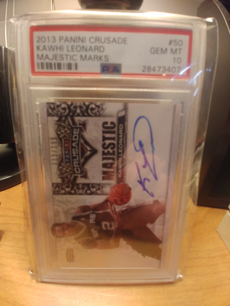 Autograph sports card (PSA 10) image indicator(2)