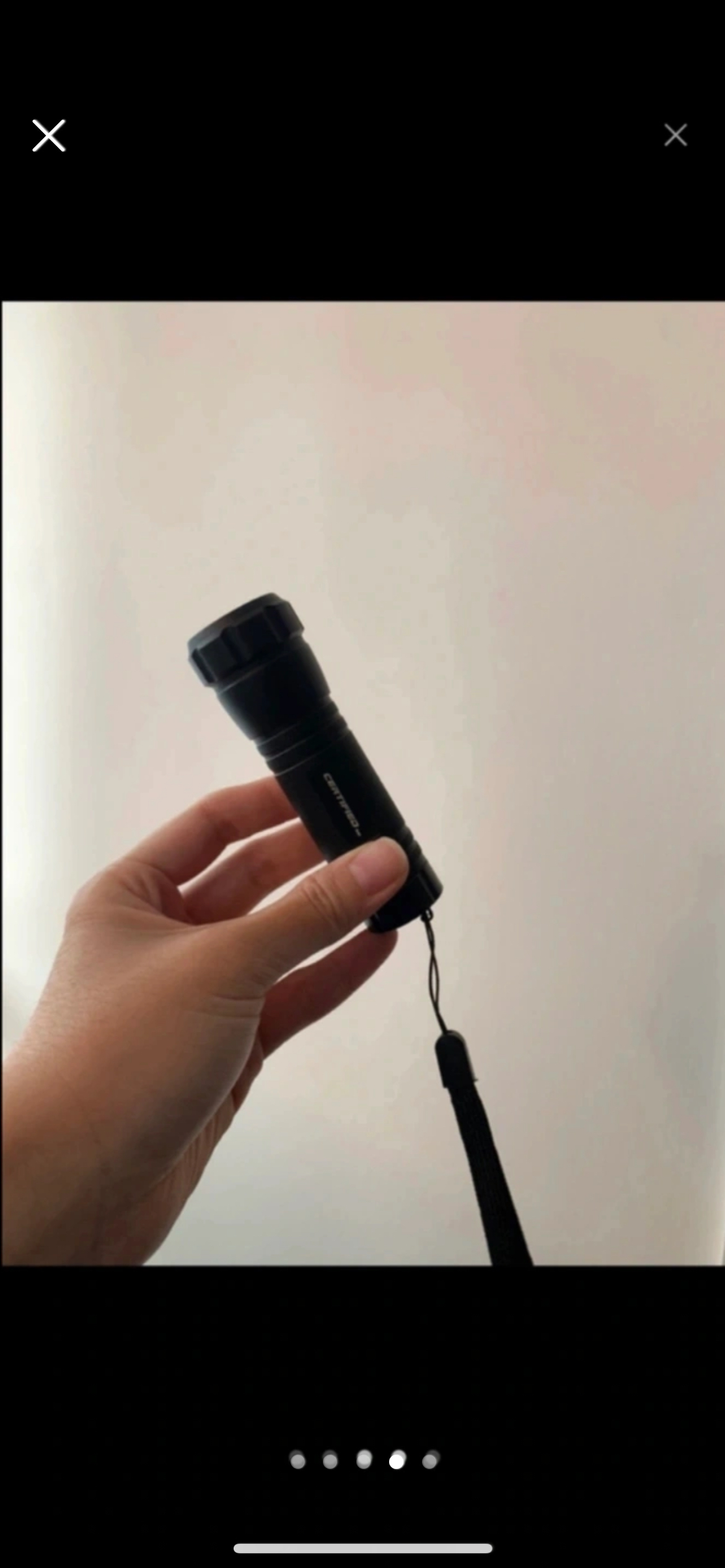 Brand new blue LED flash torch light small image indicator(4)