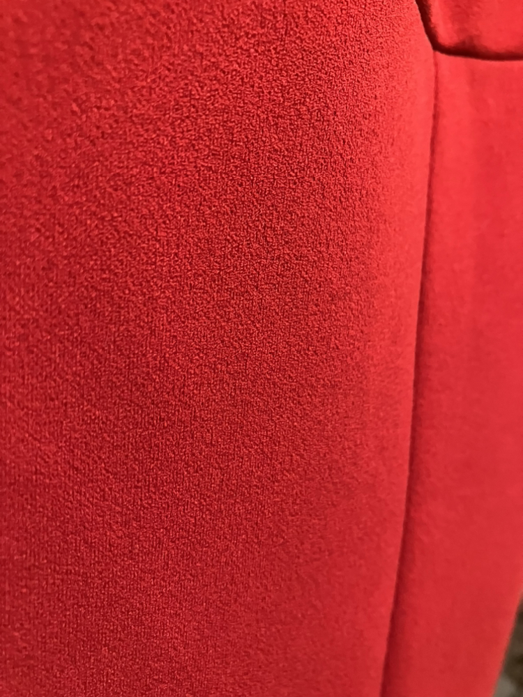 Red Spaghetti-strap v-neck romper - photo 3