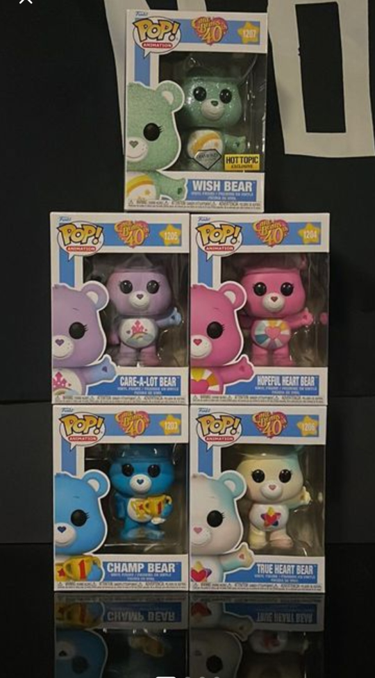Care Bears  5 pop bundle
