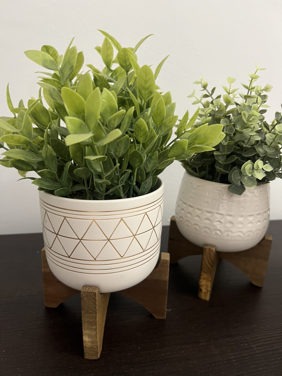Fake plants (set of 3)🥕