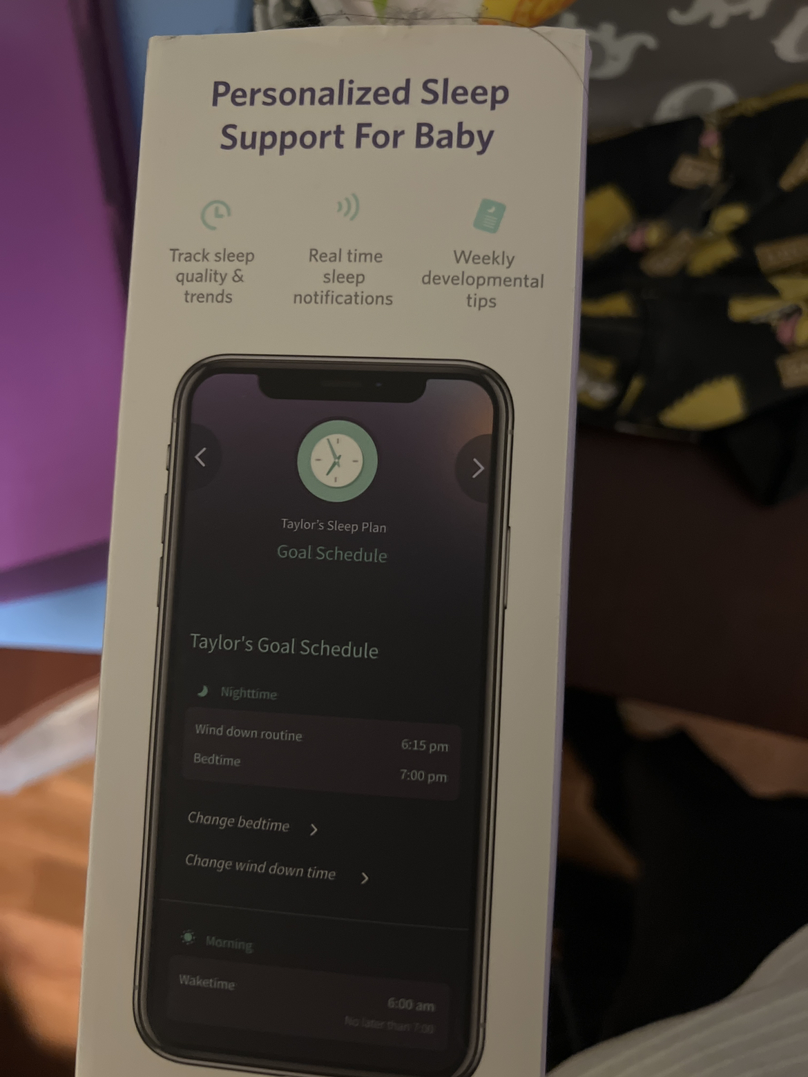 Owlet baby sock monitor - photo 4