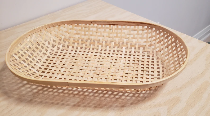 #freecycle -  Multi use Bamboo Basket thumbnail