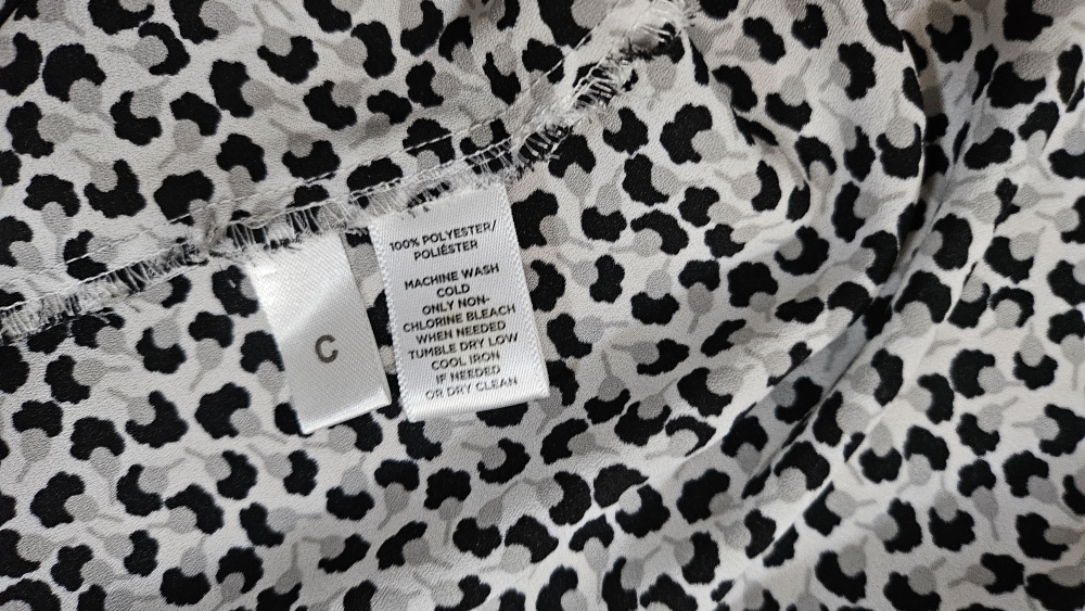 Loft leopard print shirt (xs) image indicator(5)