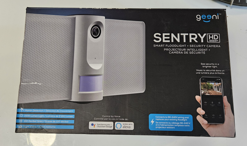 security light camera Google home Alexa thumbnail