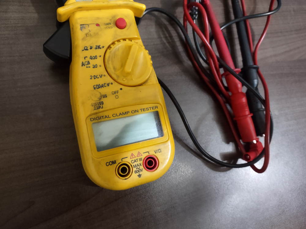 UEi DL39 Ruggedized, AC/DC Clamp-On Meter DMM image indicator(7)