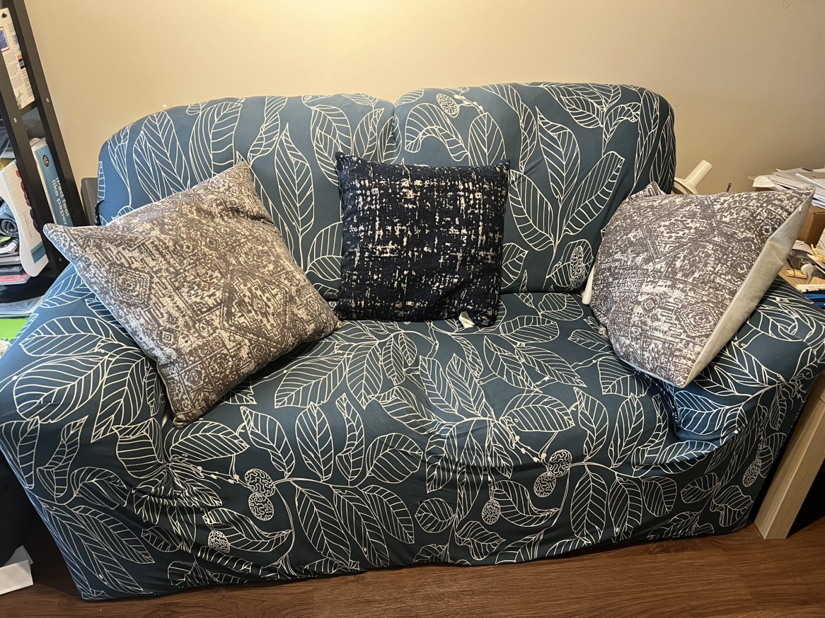 Love seat and sofa chair