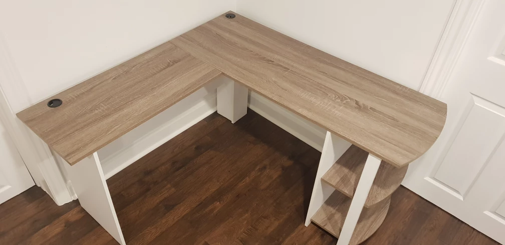 L- shape desk