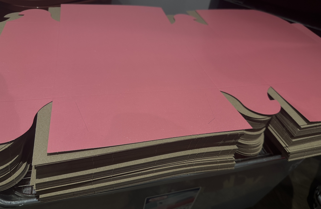 Pink cupcake boxes - photo 5