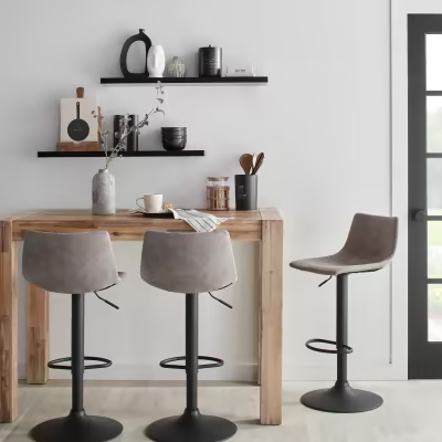 Grey Barstool - photo 3