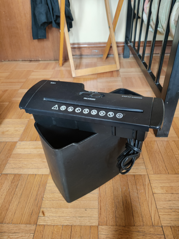 paper shredder