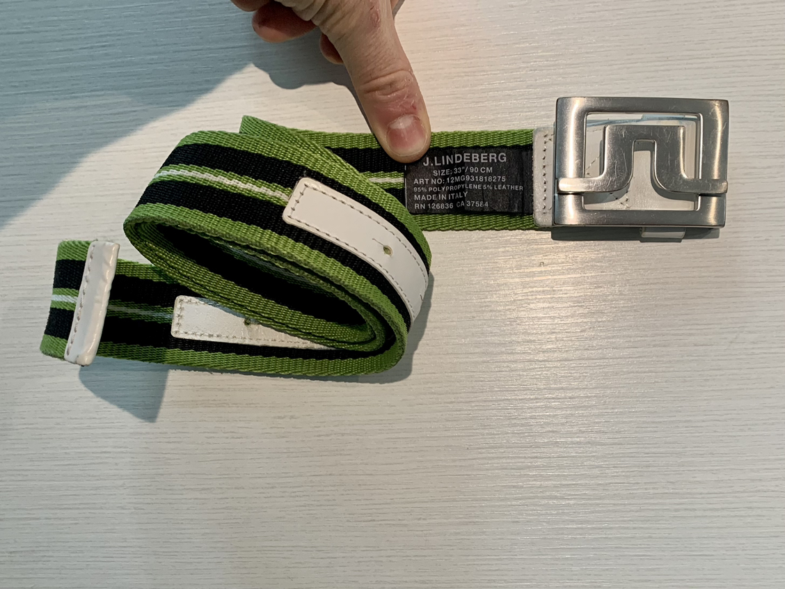 J.Lindeberg Golf Belt thumbnail