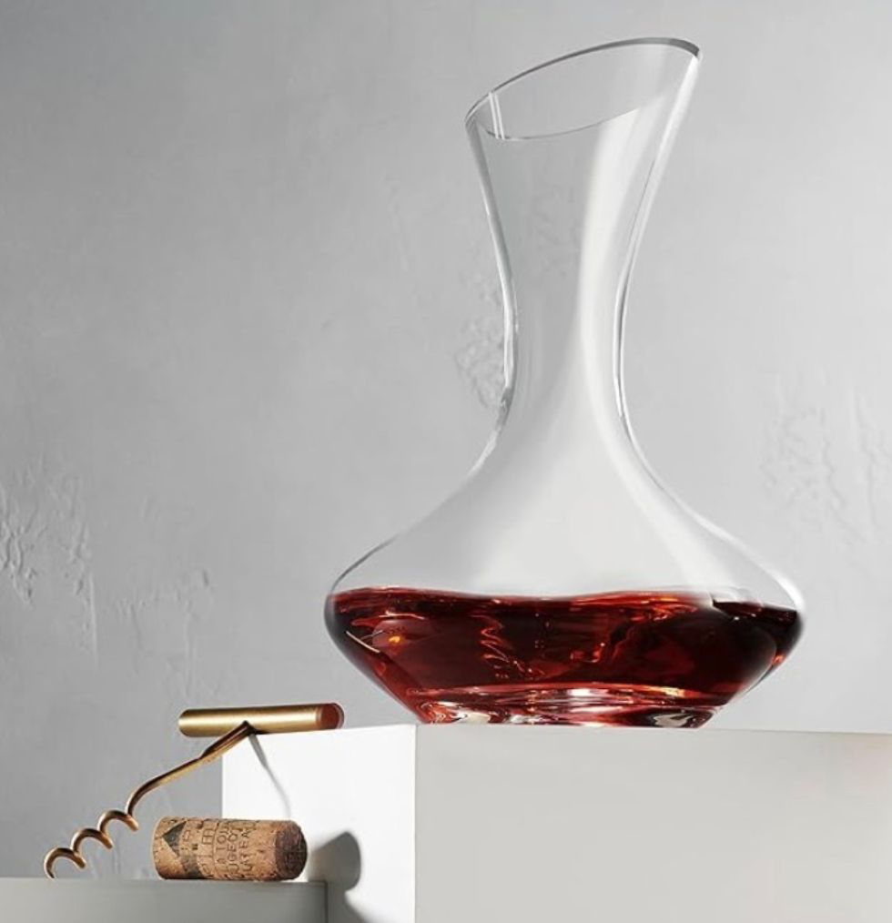 Hand Blown Wine Decanter Aerator or Vase