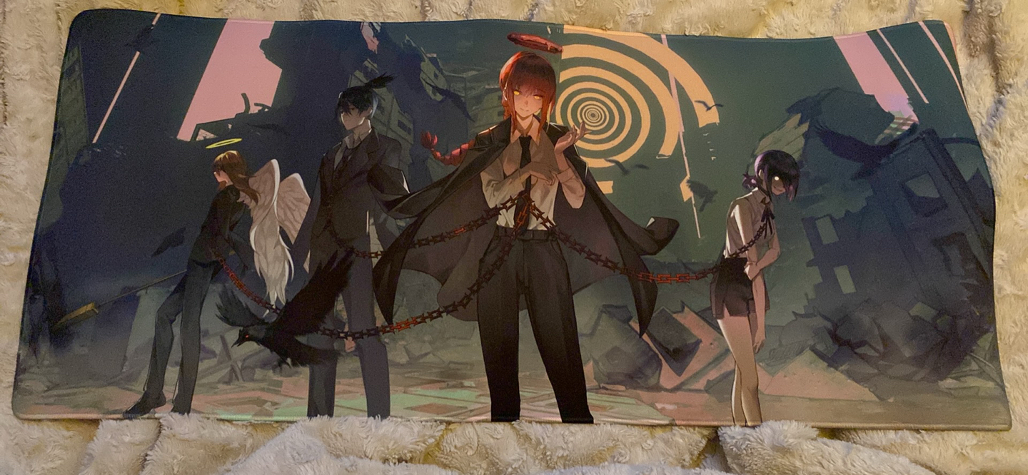 Chainsaw man XL mousepad/desk mat - photo 2