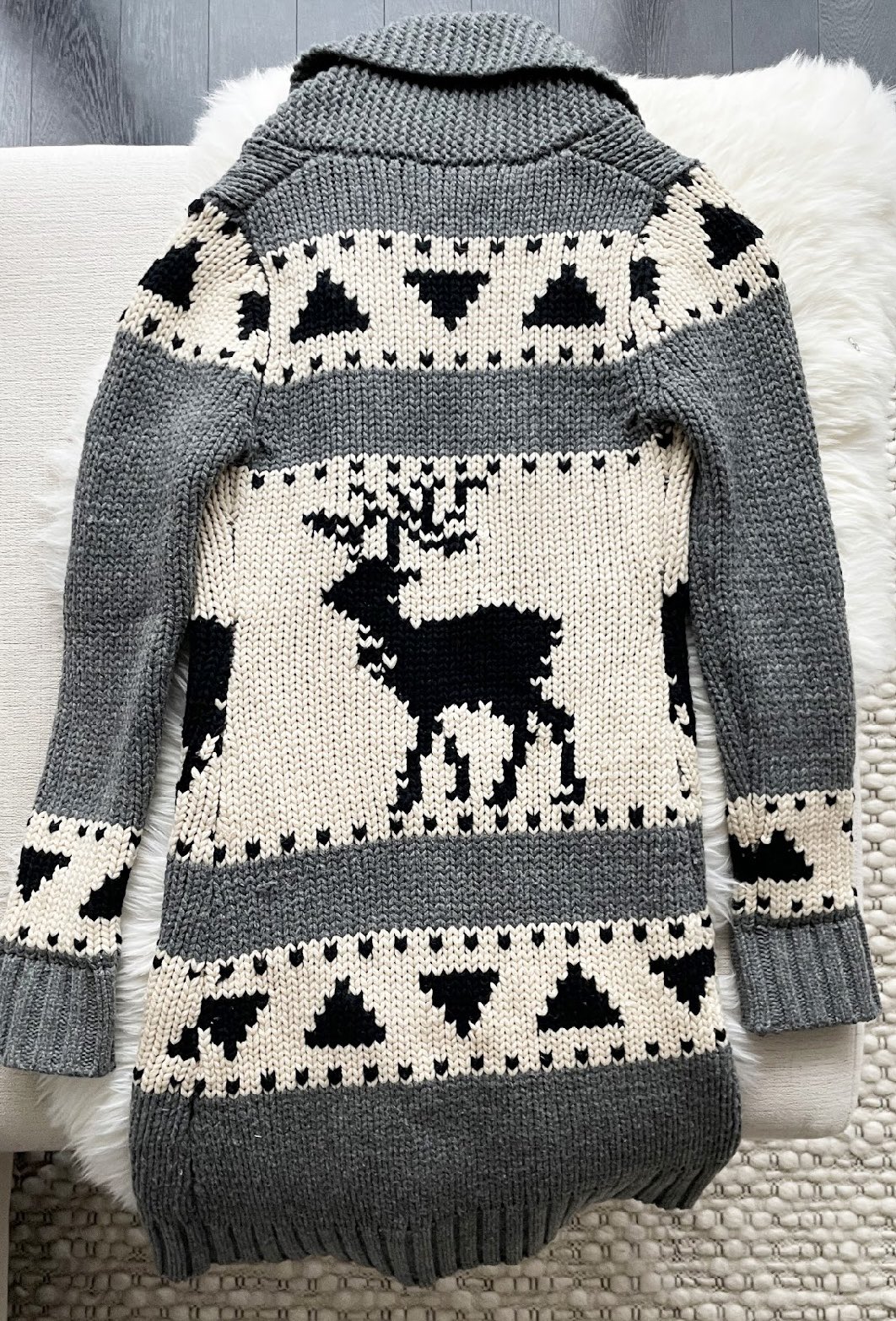 Aritzia Long Cardigan Sweater XS image indicator(2)