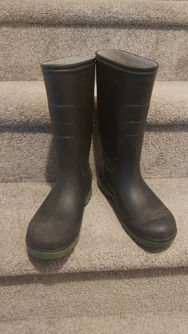 Toddlers rain boots size 3 #freecycle thumbnail